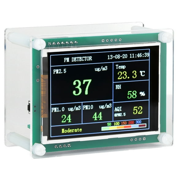 Intelligence Air Quality Monitor, Heat Dissipation Effect The Boot Is Stable PM2.5 Detector, for Car Home