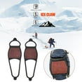 thumbnail image 5 of Funda Para Raquetas De Nieve Zapatos antideslizantes para hielo Spike Grips Cleats Winter Outdoor Snow Shoes Covers Crampons, 5 of 5