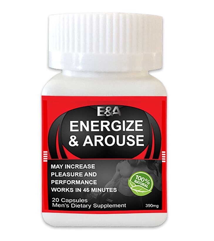 Energize & Arouse Rapid Male Performance Enhancer, Energy & Endurance