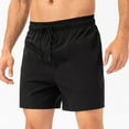 thumbnail image 2 of AHTJRT Men's Quick-Dry Athletic Shorts 5 Lightweight Gym Shorts with Mesh Liner for Sports & Running Black 2XL, 2 of 6