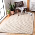 thumbnail image 2 of SAFAVIEH Trace Linnette Geometric Wool Area Rug, Beige, 2'6" x 4', 2 of 3
