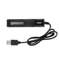 thumbnail image 5 of Universal 1 ranura batería cargador USB adaptador LED carga inteligente para baterías recargables de iones de litio Wosthever EL011593-00, 5 of 5