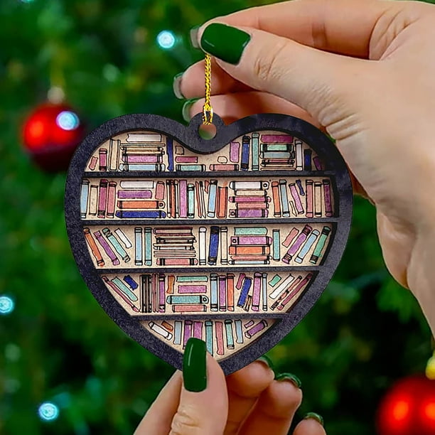 Decoraciones navideñas, decoración del hogar, decoración colgante, estantería, etiqueta colgante, árbol de Navidad, etiqueta colgante, estantería, decoración de habitación, hogar y cocina, elementos e