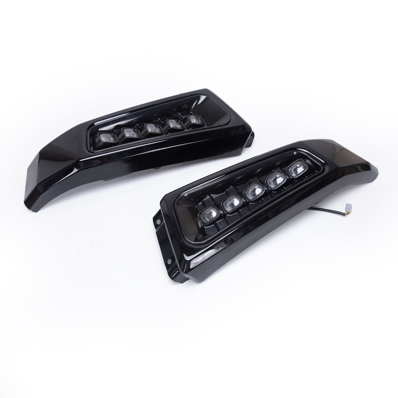 Raptor Style Steel Front Bumper Assembly w/ LED for 2015-2017 Ford F150, Black