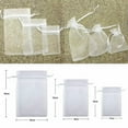 thumbnail image 4 of HOOUN 100Pcs 5 Size Organza Bag Sheer Bags Jewellery Wedding Candy Packaging Gift-Royal Blue-9x12cm, 4 of 7
