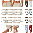 thumbnail image 4 of IMENGL Women's Casual Cropped Pants Loose High Waist Elasitc Straight Linen with Pockets Trousers Soft Wide Leg Pant for Womens,M-XXXL, 4 of 7