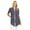 Bpol Navy, variant on Women's Casual Comfy Short Sleeve Open Front Draped Sweater Cardigan