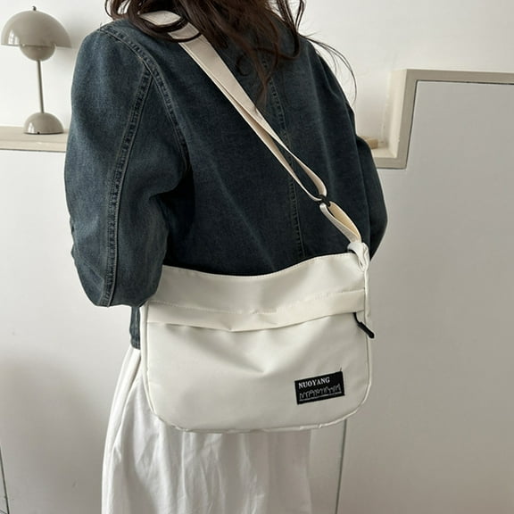 Lightweight Nylon Shoulder Bag,Single Shoulder Underarm Bag,Large Capacity Handbag For Ladies