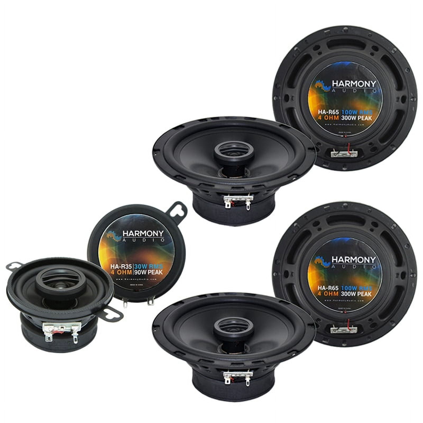 Harmony Master R65 R35 Package Car Speakers, 2 Count