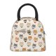 thumbnail image 1 of Balery Shiba Head Face Bolsa de Almuerzo para Mujeres, Caja de Almuerzo, Bolsa de Almuerzo Pequeña Impermeable, Tote de Almuerzo Reutilizable con Gran Capacidad, 1 of 6