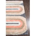 thumbnail image 4 of Momeni RETRORET-2PAS2030 Novogratz Retro Collection Retro Wave Shag Area Rug, 2 ft. x 3 ft. - Pastel, 4 of 4