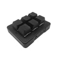 thumbnail image 1 of Clavier Mécanique Programmable à 6 Touches Tri-mode 2,4 G / Bt / Câblé, Clavier Macro à une Main, Mini-Clavier à Commande Simple Plug and Play pour le Travail de Bureau de Jeu, 1 of 5