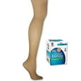 thumbnail image 2 of Hanes L'eggs Women's Medium Support Reinforced Toe Control Top Pantyhose, 2 Pair, 2 of 2