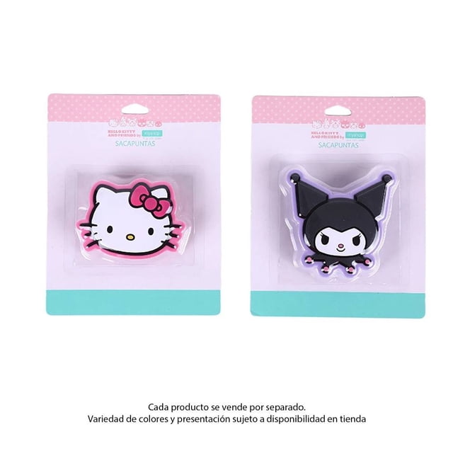 Sacapuntas Doble MyShop Hello Kitty y sus amigos Varios modelos 1 Pieza
