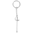thumbnail image 1 of unbranded Llavero Deportivo De Esgrima Color Ideal Para Regalo Y De Bolsos Y Llaves, 1 of 8