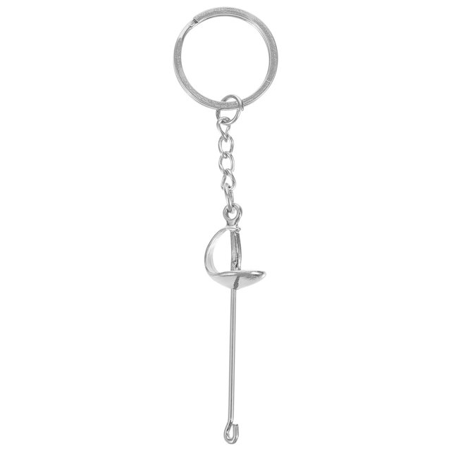 unbranded Llavero Deportivo De Esgrima Color Ideal Para Regalo Y De Bolsos Y Llaves