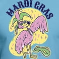 thumbnail image 3 of CafePress - Mardi Gras Flamingo T Shirt - Fitted T-Shirt, Vintage Fit Soft Cotton Tee, 3 of 4