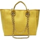 thumbnail image 1 of LHSHID Women Canvas Handbag Large Capacity Chain Tote Bag PU Handle Shoulder Bag, 1 of 6