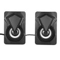 thumbnail image 3 of Haut-parleur Alimenté par USB, X2 Haut-Parleur Polyvalent Haut-Parleur Câblé USB Haut-Parleur Portable Résultats Impressionnants, 3 of 14