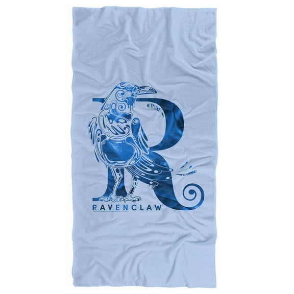 Harry Potter Ravenclaw R Logo Officially Licensed Beach Towel 30' X 60'