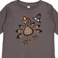 thumbnail image 4 of Inktastic Happy Thanksgiving Turkey Boys or Girls Long Sleeve Toddler T-Shirt, 4 of 5