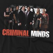 Criminal Minds The Brain Trust Mens Short Sleeve Shirt