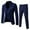 Navy, variant on Men’s Suit Slim 2 Piece Suit Business Wedding Party Jacket Vest & Pants Coat