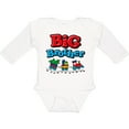thumbnail image 3 of Inktastic Choo Choo Big Brother Boys Long Sleeve Baby Bodysuit, 3 of 5