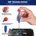 thumbnail image 6 of WORKPRO, 5.87 x 1.61 x 8.39 In Precision Torx Screwdriver Set with Spudger 12 Pieces, 6 of 6