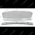 thumbnail image 2 of APS Premium Stainless Steel Chrome Mesh Grille Compatible with Infiniti FX35 FX45 2003-2005 Combo N19-S77877N, 2 of 3