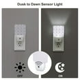 thumbnail image 3 of Naloa Lavender Flowers Night Lights Plug into Wall, Dusk to Dawn Sensor Warm White Led Night Light 0.5W, Nightlight suit for Adults, Bedroom, Bathroom, Hallway, Kitchen, 3 of 5