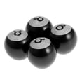 thumbnail image 2 of Tapas de Cubierta Del Polvo Del Aire Del Vástago de Válvu Del Neumático Del Neumático de Rueda Negra 4PCS para Del Coche Macarena Tapa de los vástagos de la válvula de aire del neumático de la rueda, 2 of 7