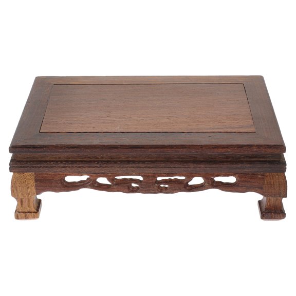 Masteelf Wooden Base Teapot Holder Pedestal Good Quality Display Stand
