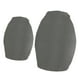 thumbnail image 4 of Fundas de cojín para comedor de autocaravana, funda de cojín para camping, jacquard elástico lavable Gris oscuro, 4 of 9