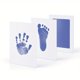 thumbnail image 1 of Newborn Baby DIY Hand And Footprint Kit Ink Pads Photo Frame Handprint Toddlers Souvenir Accessories Safe Clean Baby Shower Gift, 1 of 5