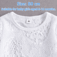 thumbnail image 2 of Conjunto de ropa para niña, mameluco para bebé, top y jeans, 2 of 5