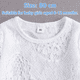 thumbnail image 2 of Conjunto de ropa para niña, mameluco para bebé, top y jeans, 2 of 5