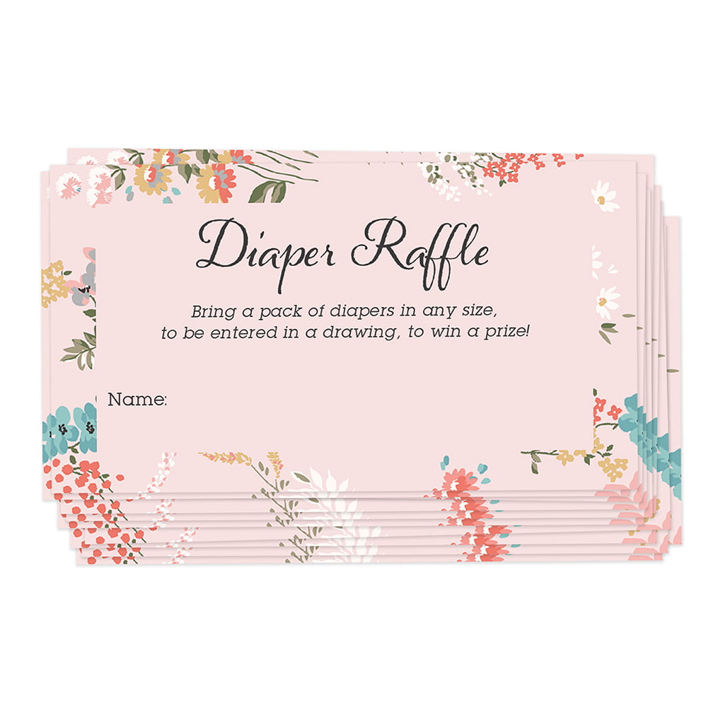 blank diaper party invitations