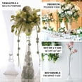 thumbnail image 4 of Efavormart Set of 2 | 24" Clear Reversible Clarinet Glass Trumpet Vase, Tall Glass Vases Wedding Event Home Decor, 4 of 11