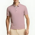 thumbnail image 7 of Men's Short Sleeve Polo Shirt Nylon Shirt Summer Shirts Cool, 7 of 7