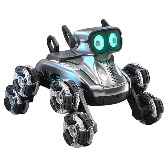 EcoNest Mechanical 8 Wheel Stunt RC Robot Intelligent . The Cute Appearance Of This A Of Imagination And Joy To Your Gaming .
