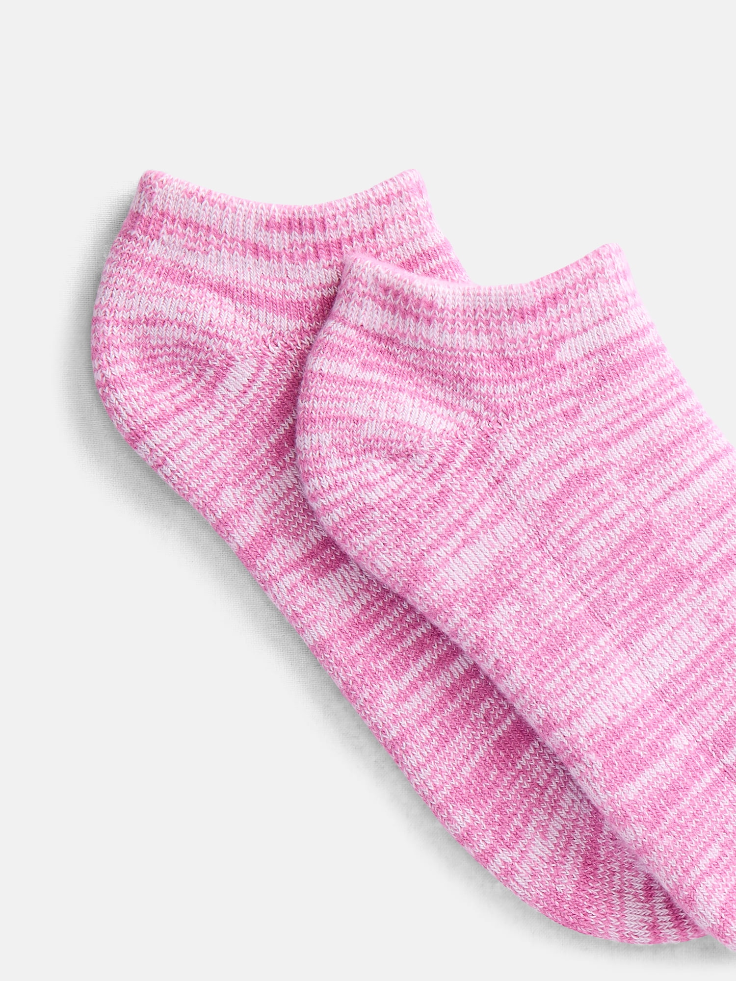 Joyspun Women's Comfort Full Terry Low Cut Socks, 3 Pack, Shoe Sizes 4-10