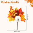 thumbnail image 3 of Clearance Under $1 Artificial Fall Pumpkin Branch with Maple Leaves and Berries for Thanksgiving Decor, 3 of 5