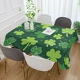 thumbnail image 6 of Saint Patrick Day Fabric Rectangle Tablecloth - Waterproof and Wrinkle-Resistant Table Cloth 60x120 Inch Table Cover for Indoor & Outdoor Dining House Decor, 6 of 7