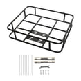 thumbnail image 3 of koolsoo Bike Basket Front Handlebar Bike Basket Large Capacity Bike Rack Detachable Bike 53cmx43cm, 3 of 9