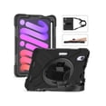 thumbnail image 1 of Case for iPad Mini 6 2021 (6th Generation) with Pencil Holder / 360 Rotation Stand / Hand Strap and Shoulder Strap Rugged Shockproof Cover for iPad Mini 6th Gen 8.3 Inch, 1 of 7