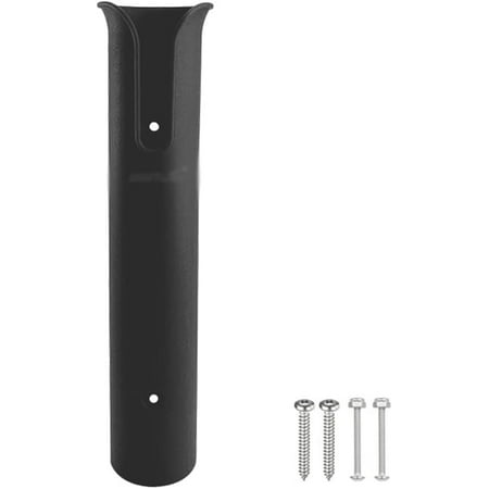 Single Hole Rod Holder Sovob Multifunction Wall Mounted Boat Side Mount Tool Holder Plastic Single Barrel Fishing Rod Holder Single Tube For Marine Boats Trucks Walls