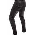 thumbnail image 3 of Skylinewears Men's Protective Lined Motorcycle Jeans - Stylish Denim Biker Pants K-05 Black, 3 of 4