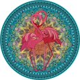 thumbnail image 1 of 1000 Pieces Animal Puzzle Round Jigsaw Puzzles, 1 of 1