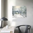 thumbnail image 3 of Nawypu  Christmas Lane Canvas Wall Decor by Artist Carol Robinson for Living Room, Bedroom, Bathroom, Kitchen, Office, Bar, Dining &amp; Guest Room - Ready to Hang -, 3 of 4